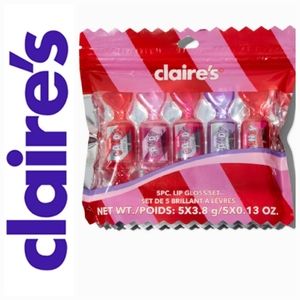 Claire's Candy Wrapper Lip Gloss Set